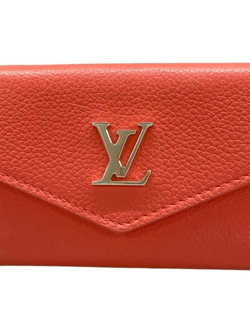 LOUIS VUITTON Portefeiulle Lock Mini M69067 Blossom Lockme UB1210 Calf Leather